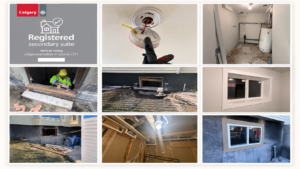 Legal basement suite project in Calgary by Homes By Tarun 