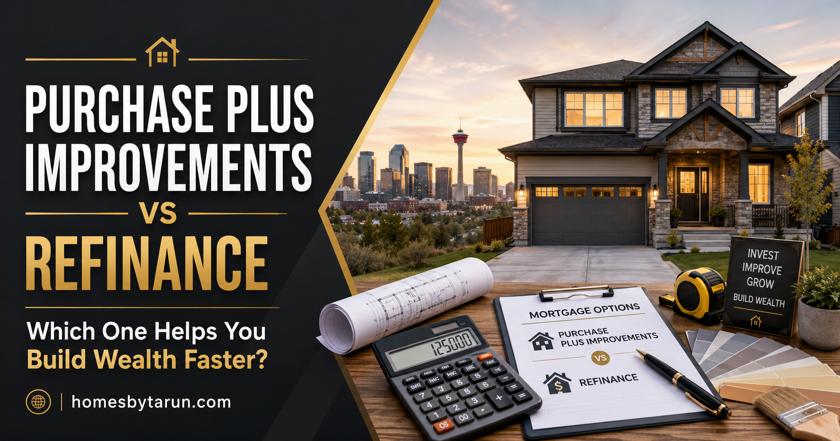 Purchase Plus Improvements vs Refinance: Which One Helps You Build Wealth Faster?