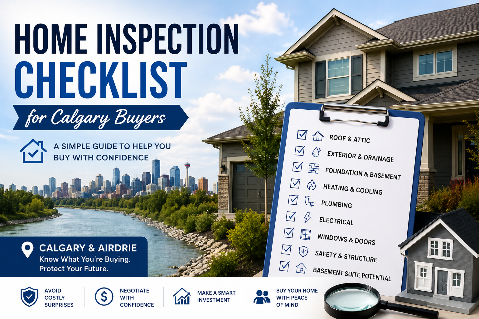 Home Inspection Checklist for Calgary Buyers